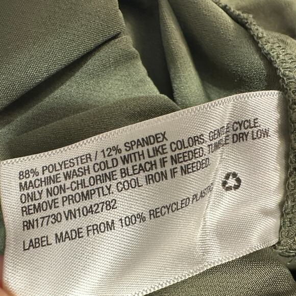 Prologue Jogger Pants WMNS XS Green Elastic Waist Drawstring Mid-Rise Stretchy - Picture 6 of 11